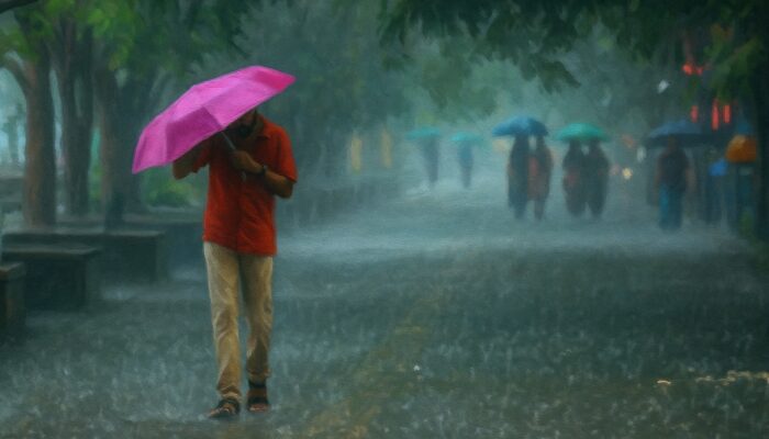 ৪ বিভাগে ভারী বৃষ্টির পূর্বাভাস